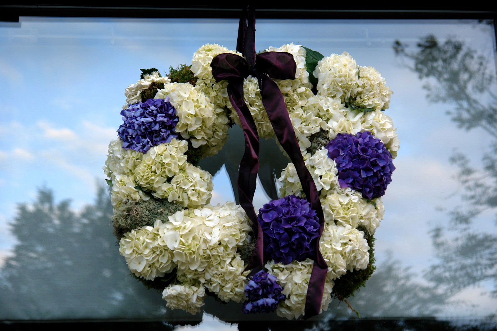 Burial at Sea White Wreath